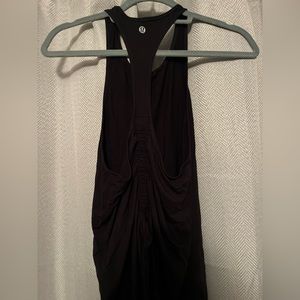 Lululemon Scrunch Full Length Tank, Black, Size 8